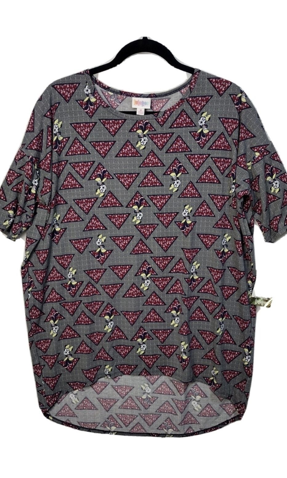 LuLaRoe Irma Minnie Mouse Top XS