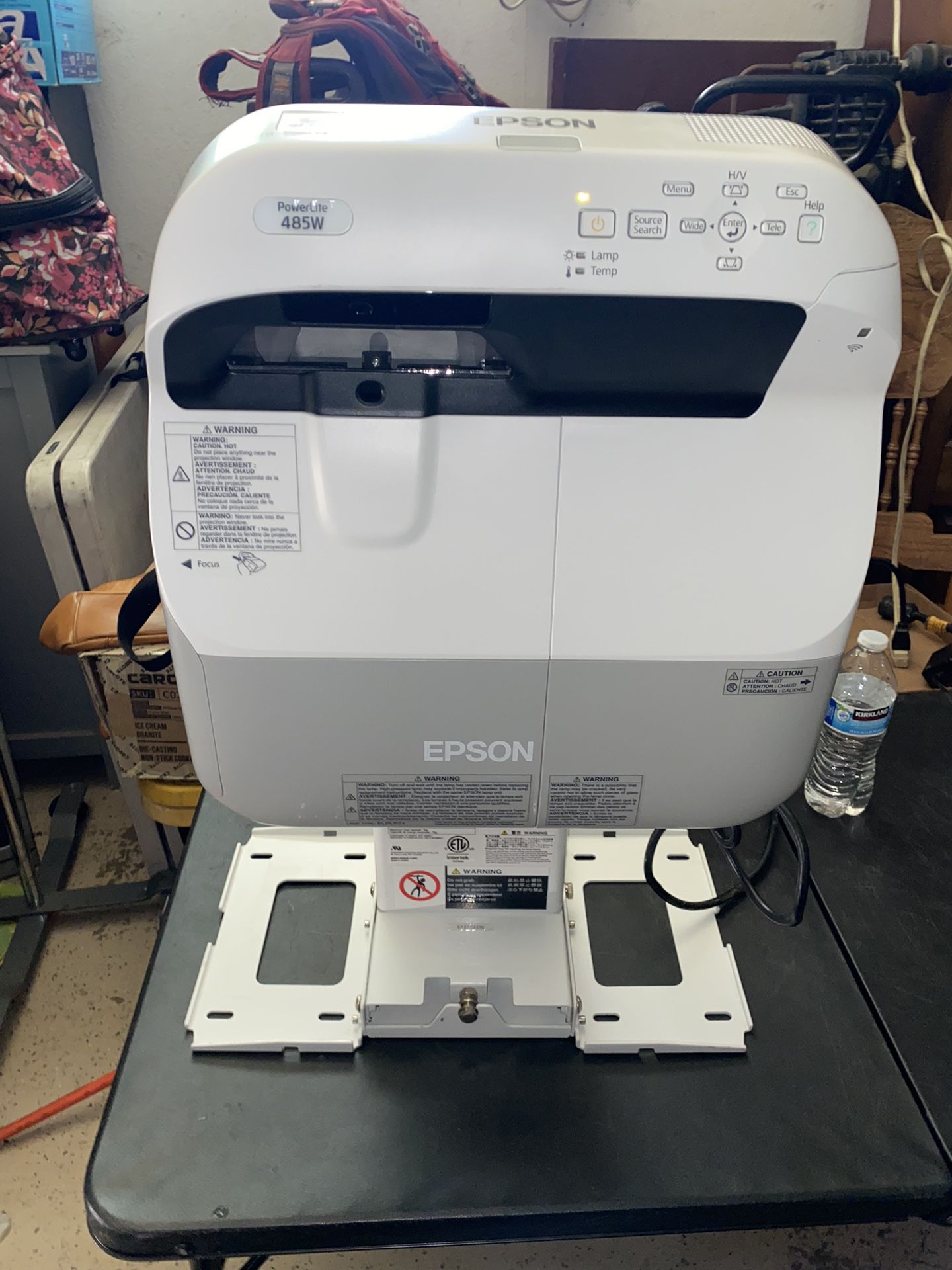 Epson Projector With Wall Mount Working Condition Home Projector With Stand HDMI MAKE AN OFFER!