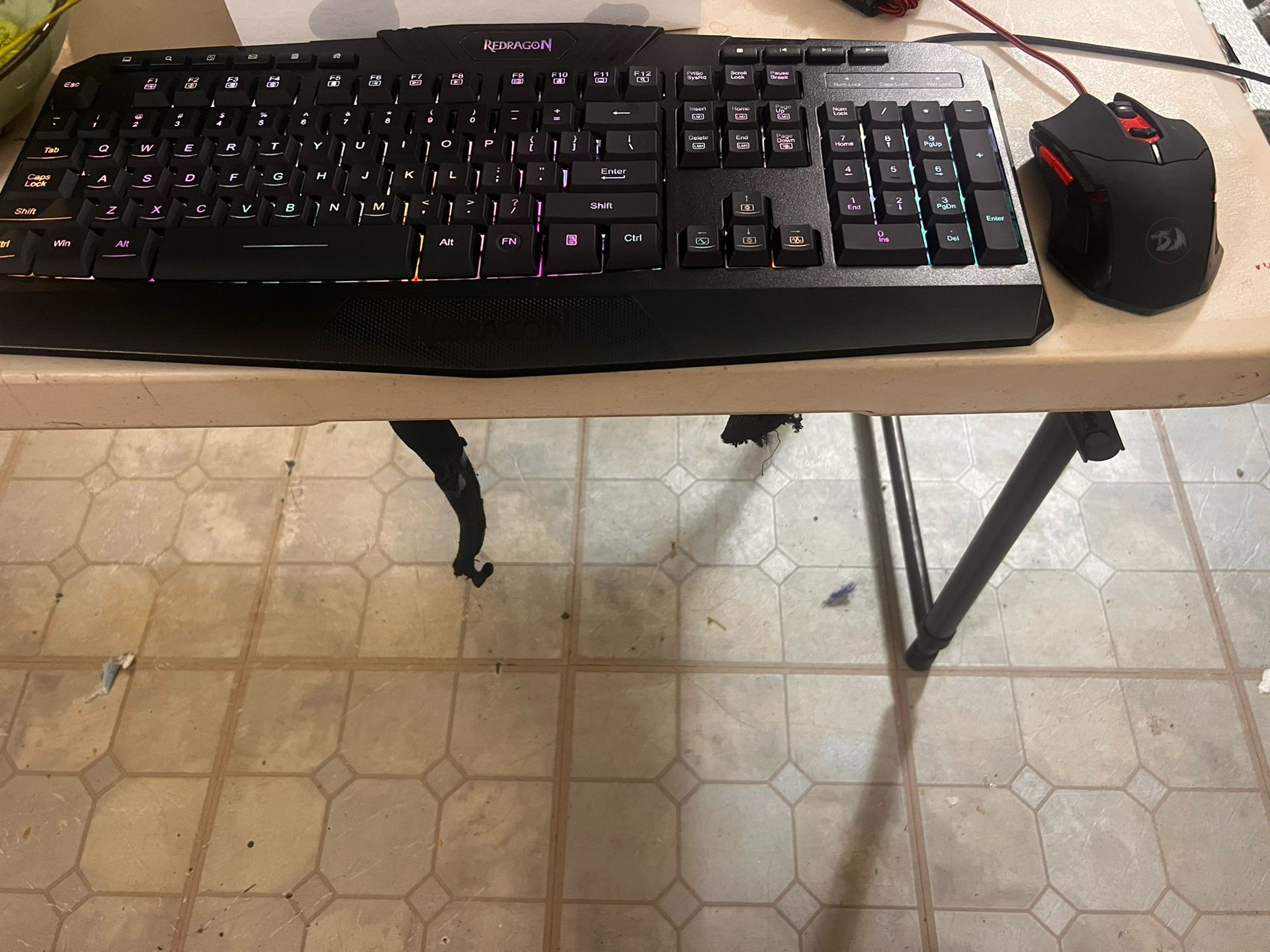 ReDragon Keyboard And Mouse Combo