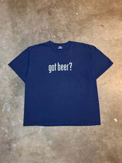 2000s Got Beer? Quote Tee (X-Large)