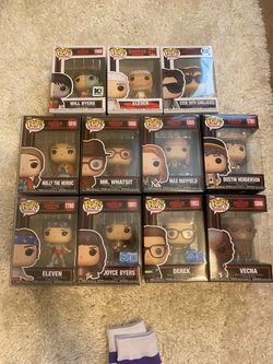Stranger Things Funko Lot