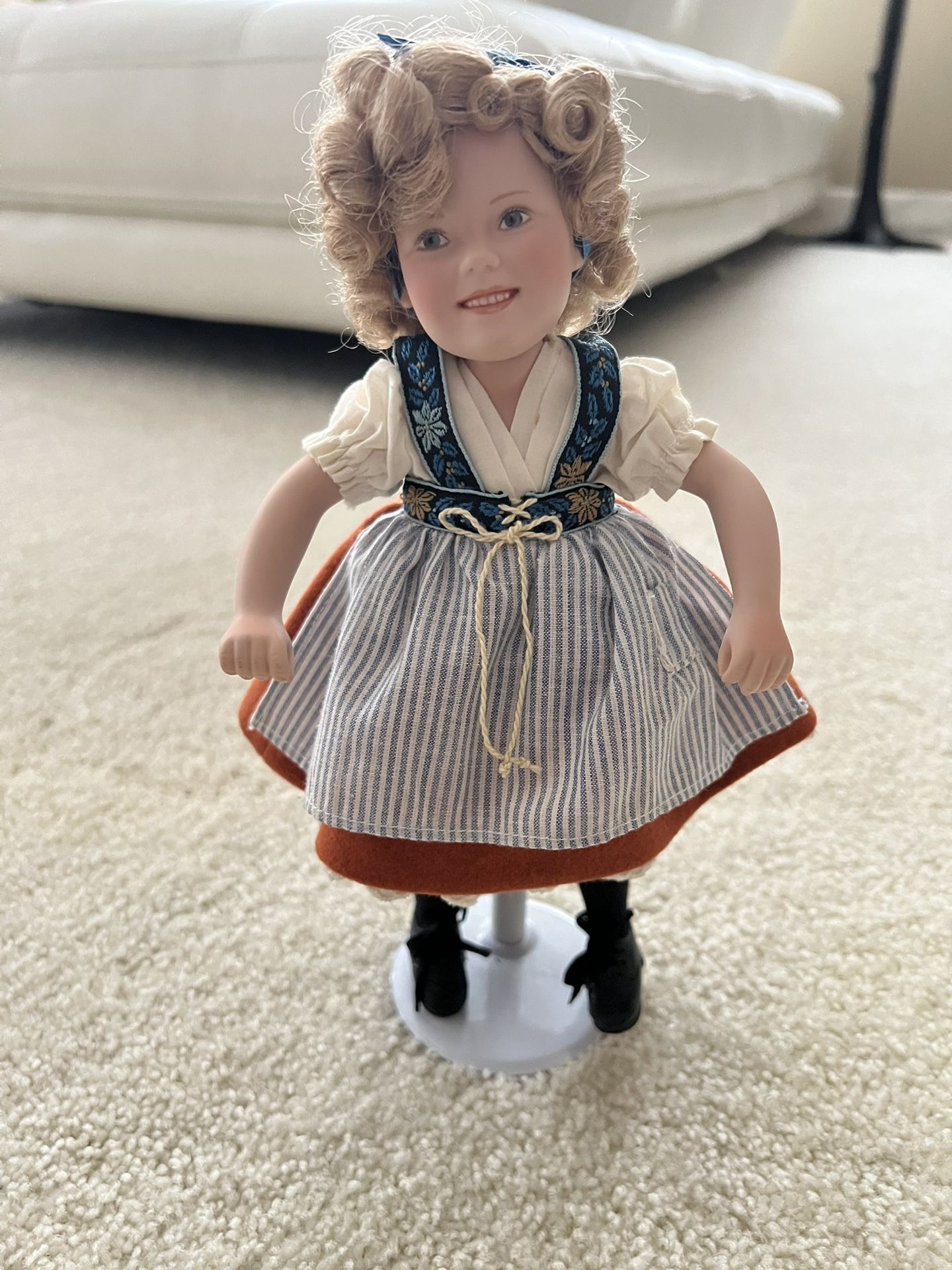 Shirley Temple Porcelain Doll
