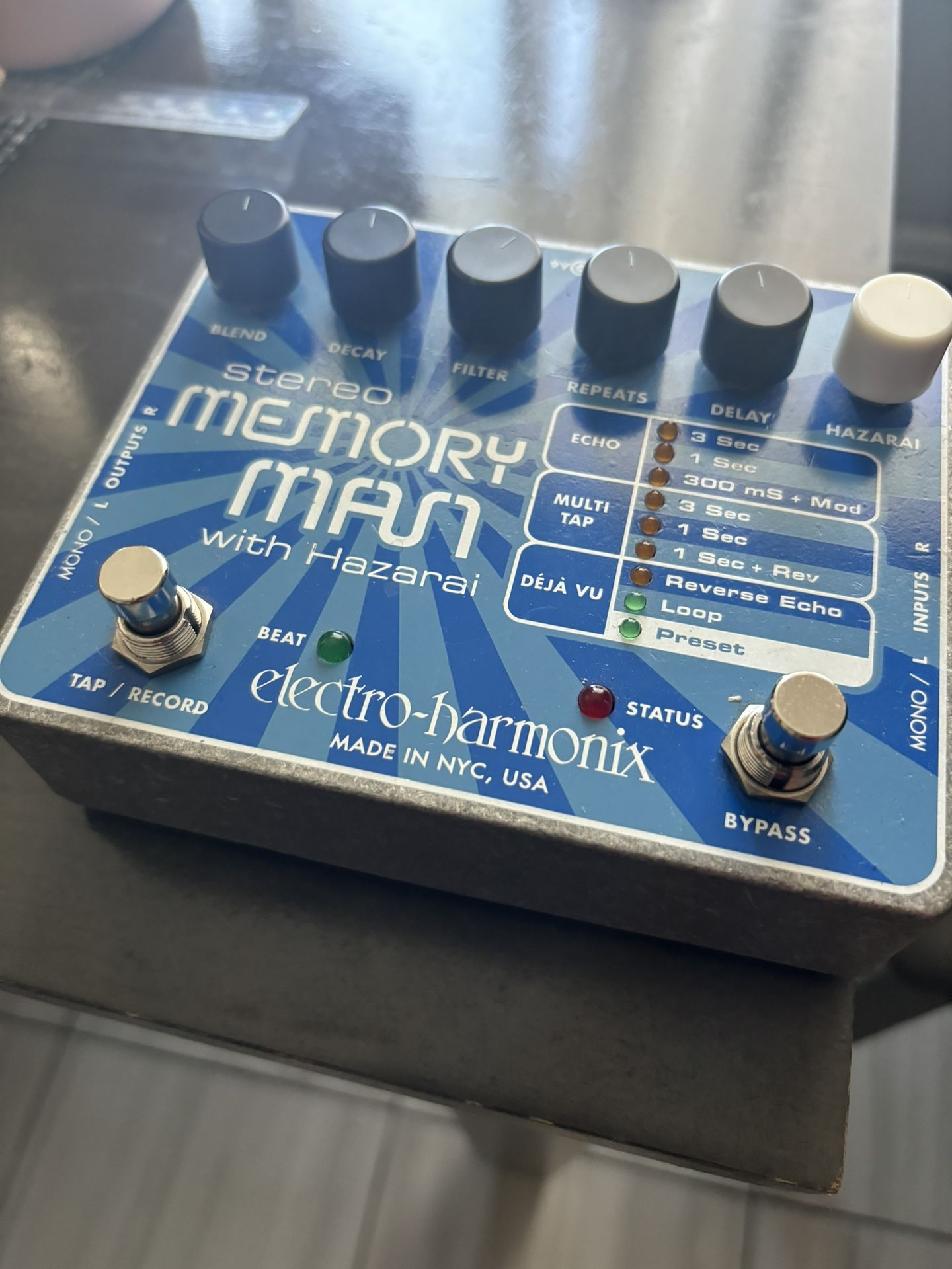 Memory Man Guitar Pedal