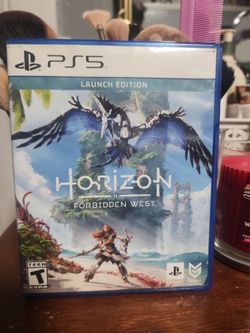 Launch Edition of Horizon Forbidden West for the PlayStation 5.