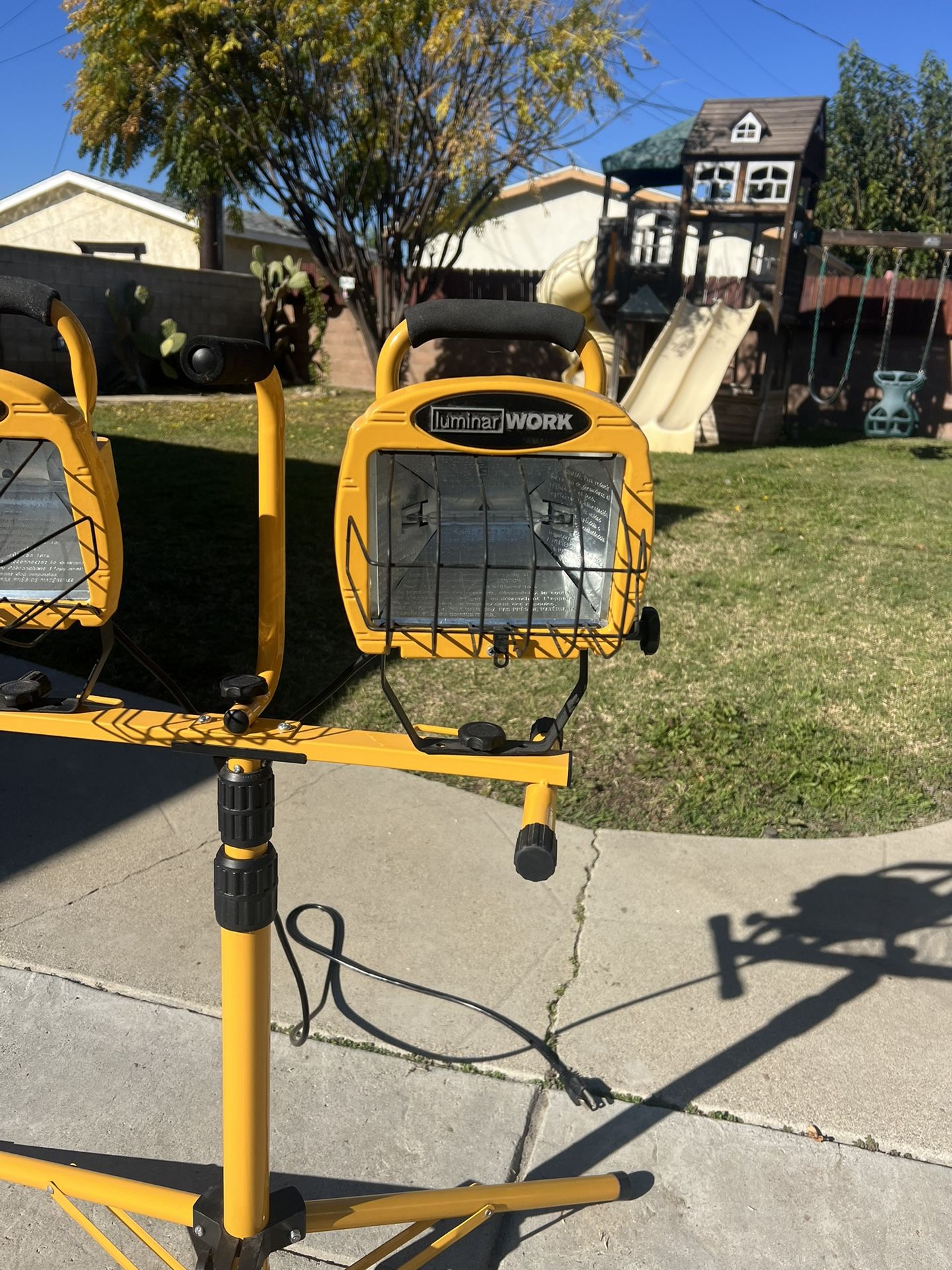 LUMINAR WORK Fixed Dual-Head Halogen Work Light