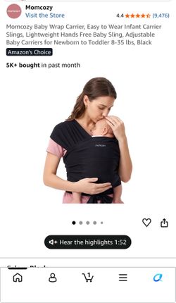 Momcozy baby wrap carrier