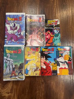 Dragonball z vhs videos