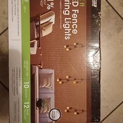 LED Fence String Lights