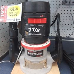 Craftsman Router