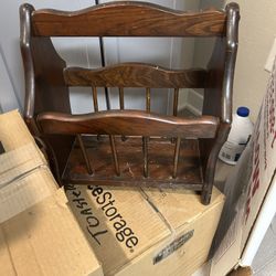 Antique Magazine Rack