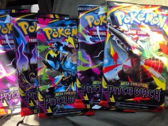 Pokemon pitch black booster packs
