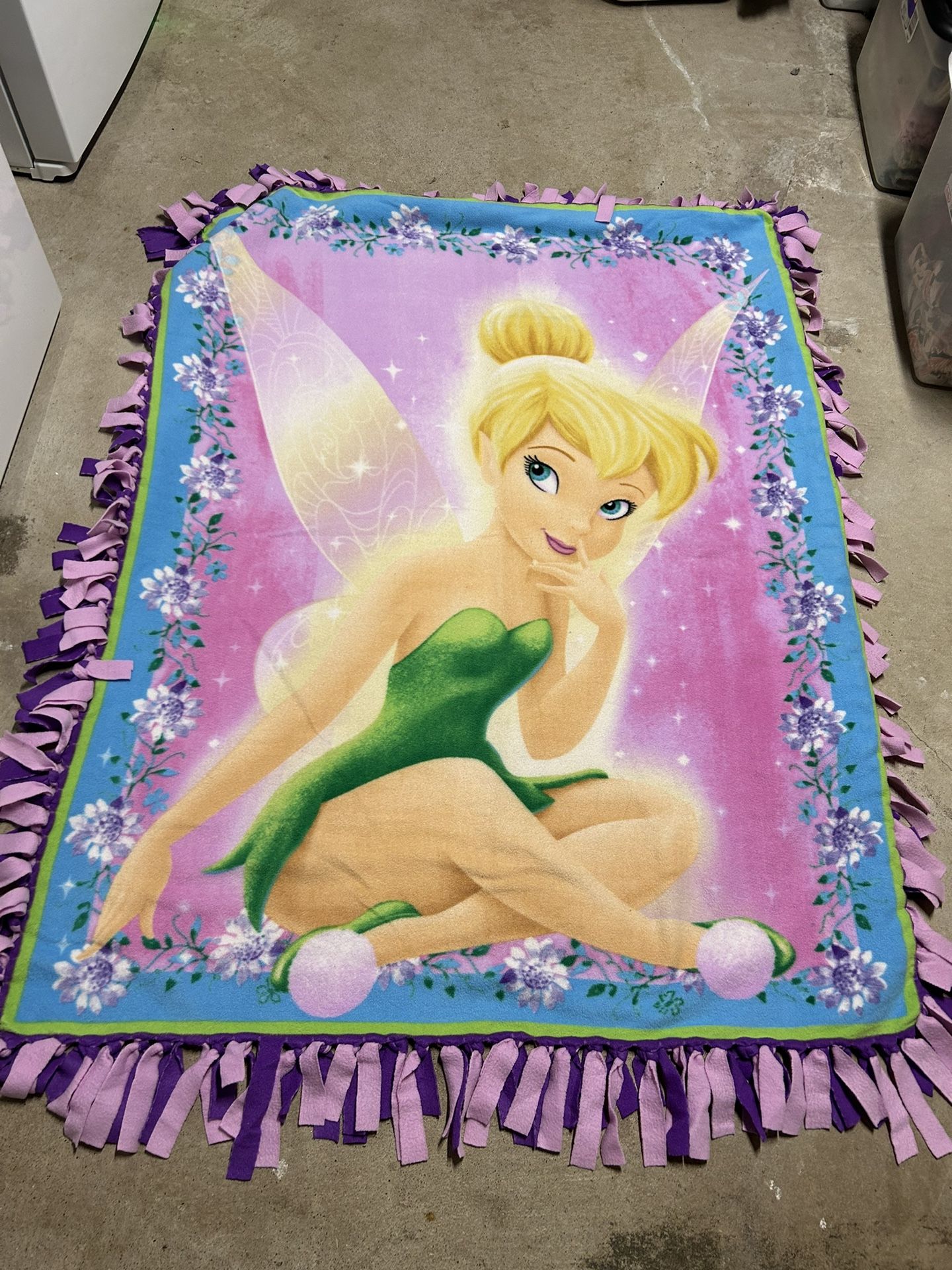 Tinkerbell Blanket  - Little Girls Blankets