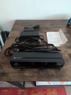 Xbox One Kinect Sensor with Adapter & Cables