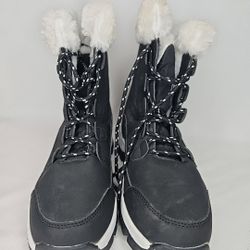 Coojoy Women's Winter Snow Boots Size 9