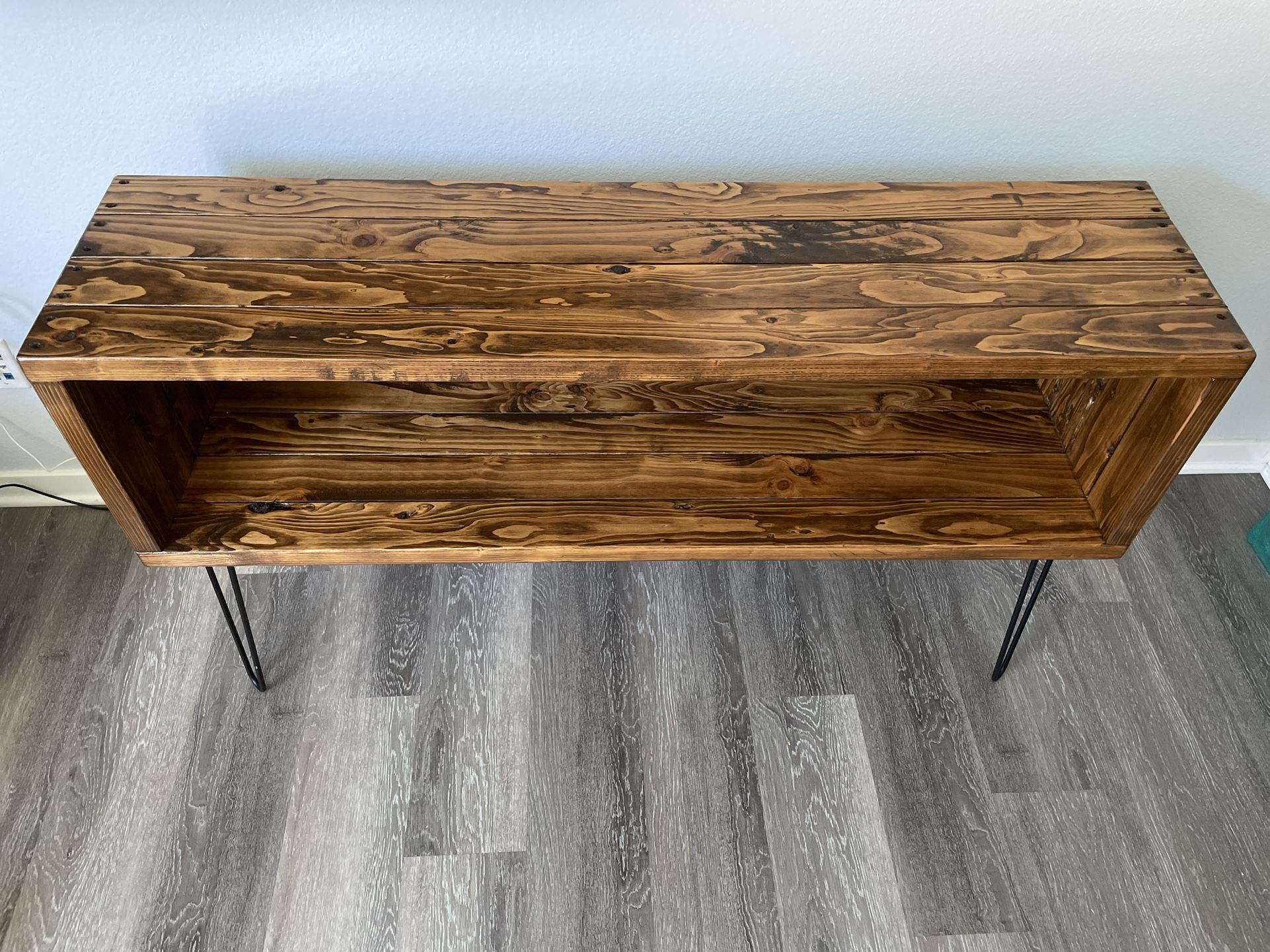 Record Player Table & Vinyl Storage