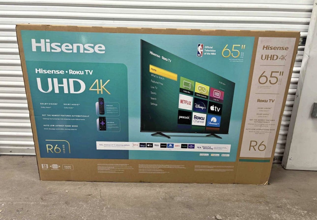 65” Hisense Smart 4K TV R6 UHD ✅ Take Home Now Pay Later✅