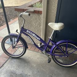 20 inch green line kids beach cruiser 