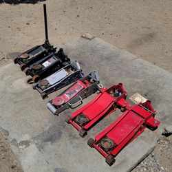 6x Steel and Aluminum Floor Jacks