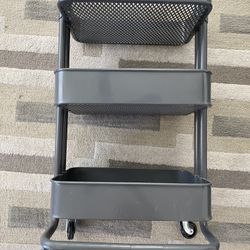 Metal Rolling Shelving Unit