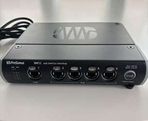 Presonus SW5E AVB Switch W/ PoE (5-Port)