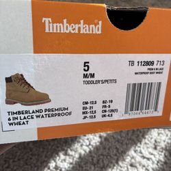 Toddler Timberland Brand New Never Worn