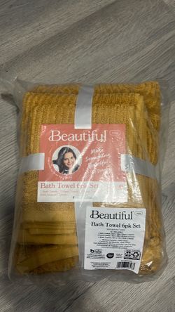 Bath towel 6pk set
