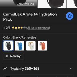 Camelback Water Backpacks 