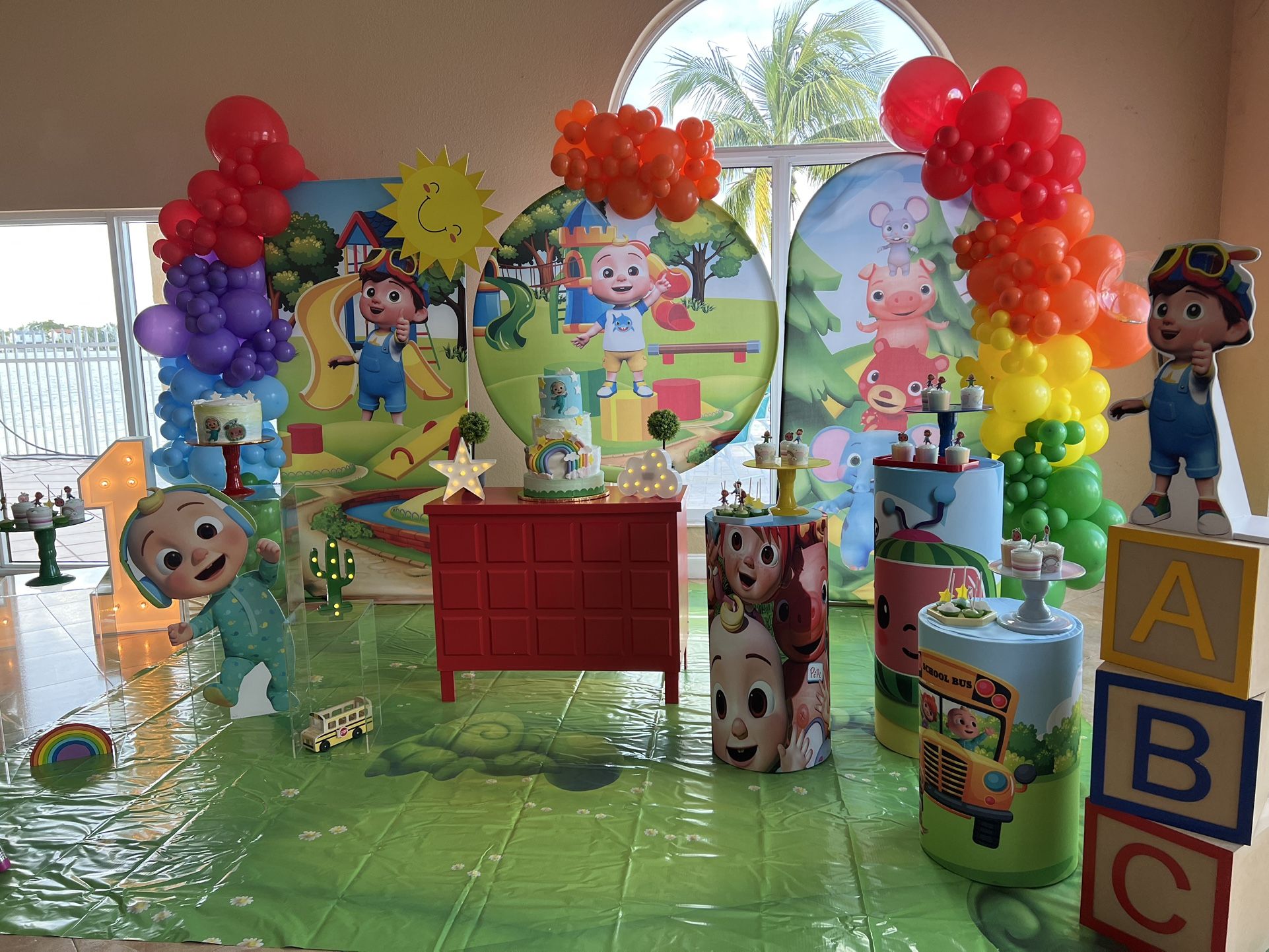 Cocomelon Birthday Set Up