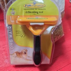 Authentic FURminator Reduce Dog Shedding Hair Tool