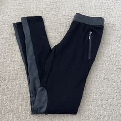 Zara Night Collection Faux Leather Zipper Pocket Legging, 2