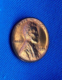 1955-P "RED"Wheat, ☆DDO☆ Mint Error Treasure!