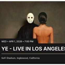 Ye / Kanye West Concert - Wed Apr 1