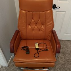 Massage Office Chair PU Leather