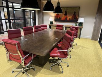 Rare Herman Miller Eames Soft Pad Executive Chairs (11 total)