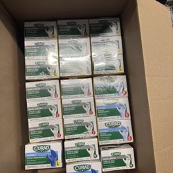 Bulk Curad Exam Gloves – Vinyl & Nitrile – Mixed Sizes – New