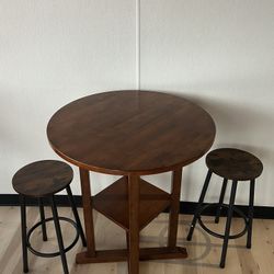 Table and Stools 