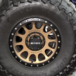 37” Tires On 17” 8 Lug Wheels 