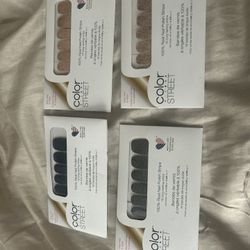 Color Street Nail Polish Strips (Set of 4