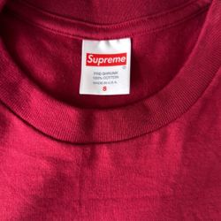 Supreme Tee Red