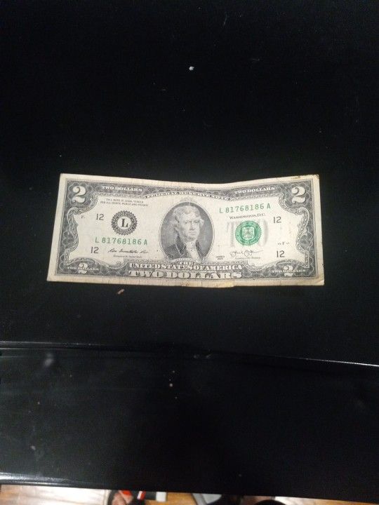 $2.00 Bill