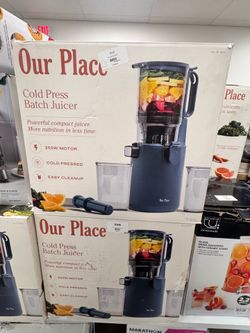 Our place cold press batch juicer