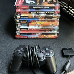 Ps2 Controller And Games