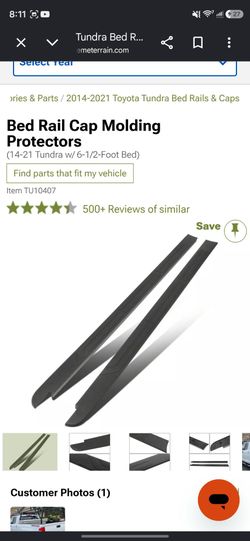 Toyota Tundra Bed Rail Cap