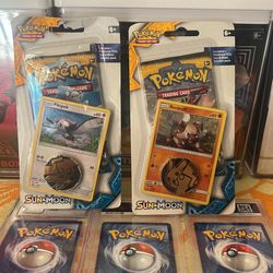 Pokémon Sun & Moon Brand New Booster Packs