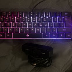 Selling A NexiGo Webcam And Keyboard And Mouse