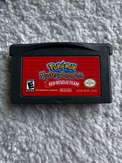 Pokémon Mystery Dungeon Red Rescue Team GBA