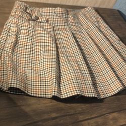 Zara Pleated Short Skirt Size 13/14  Cm 164 Weekend Sale !!!