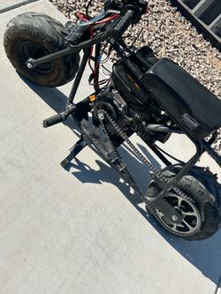 stretch Ct100u mini bike