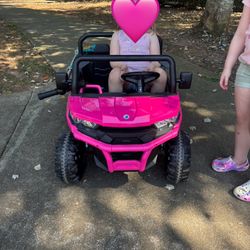 Pink Remote Control Power Wheel