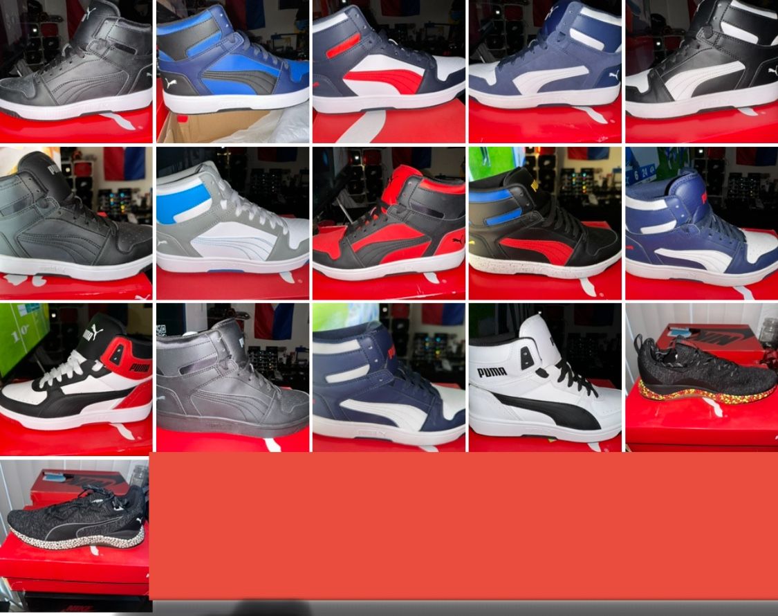 🔥 Bulk Puma Sneakers – Rebound Layups, Joys, Hybrid Runners